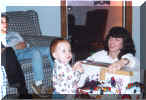 J & Aunt Bambi Christmas 10.5 months old.jpg (543425 bytes)